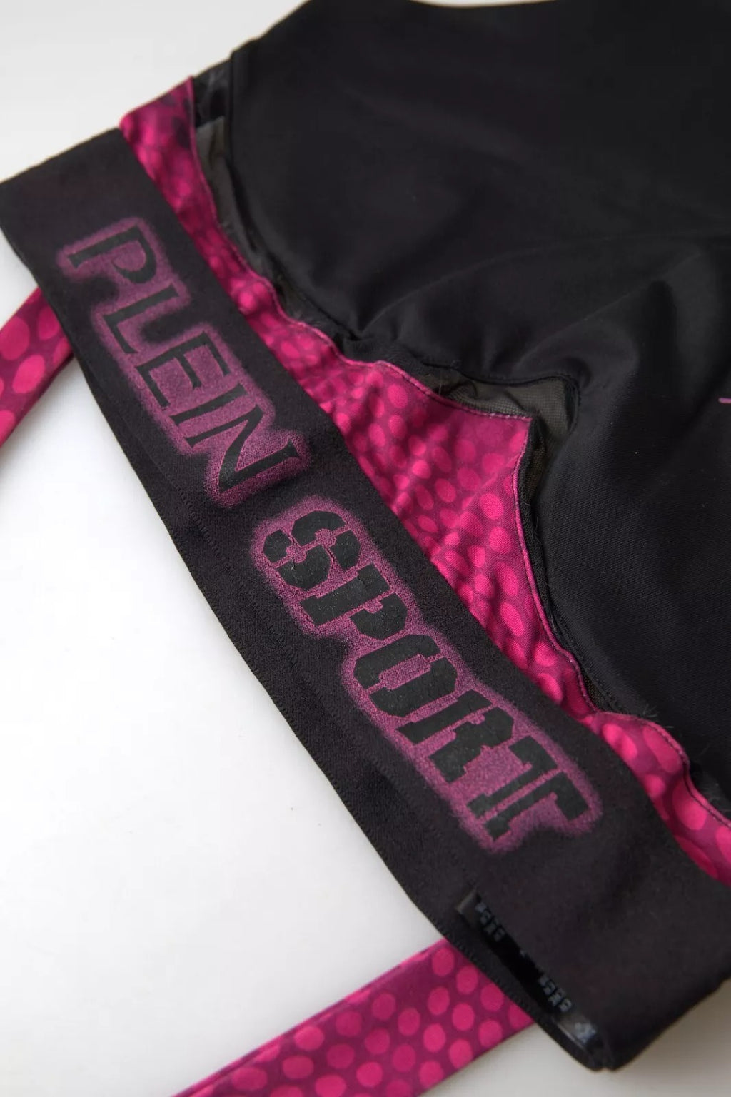 Svart fuchsia logotyp Athlete Hannah BH underkläder