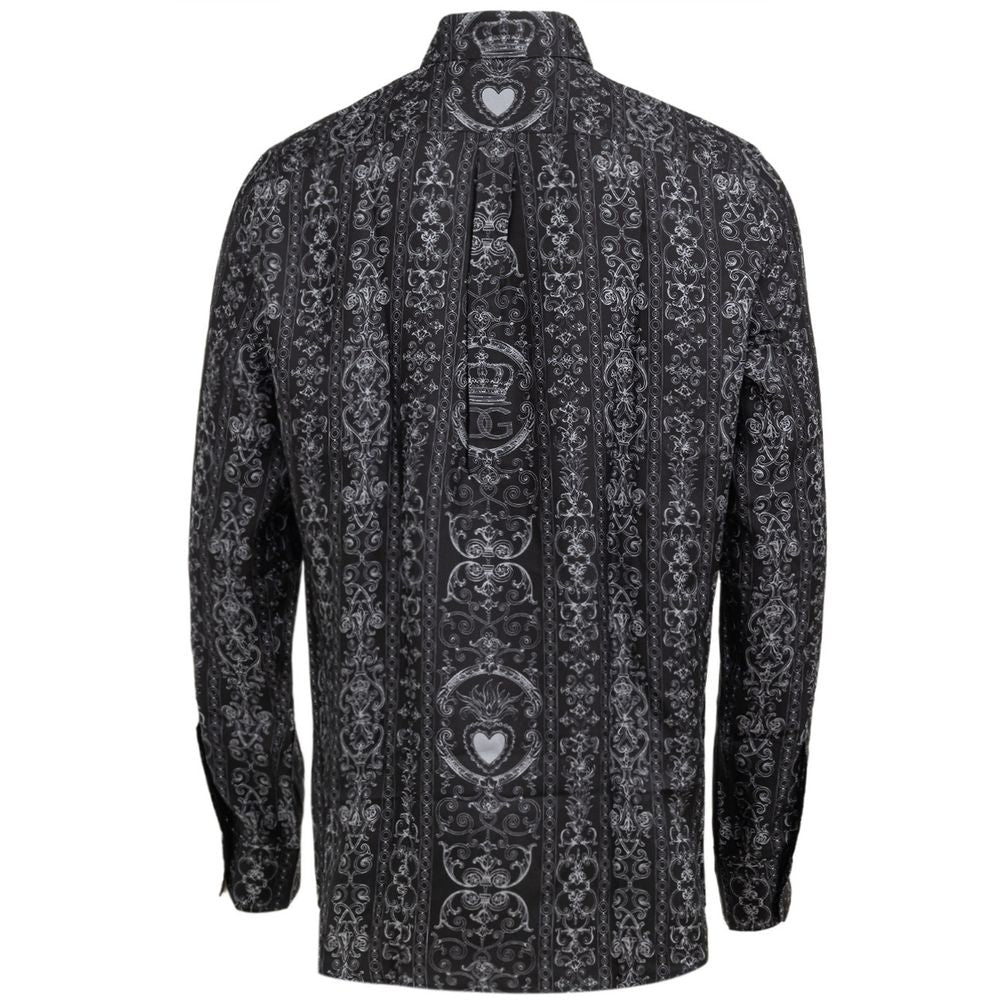 Dolce &amp; Gabbana Grå Sidenskjorta