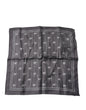 Dolce & Gabbana Brown Elephant Fantasy Handkerchief Scarf