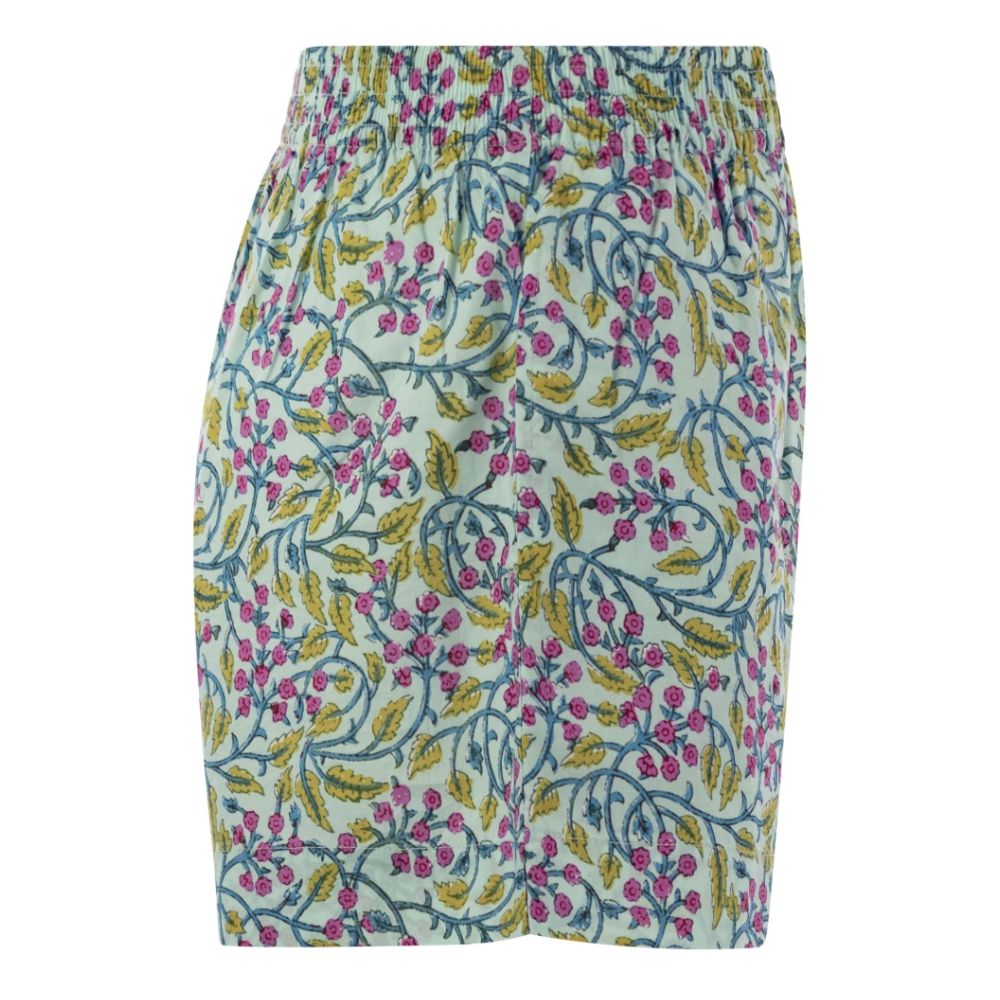 Grønne bomullsshorts