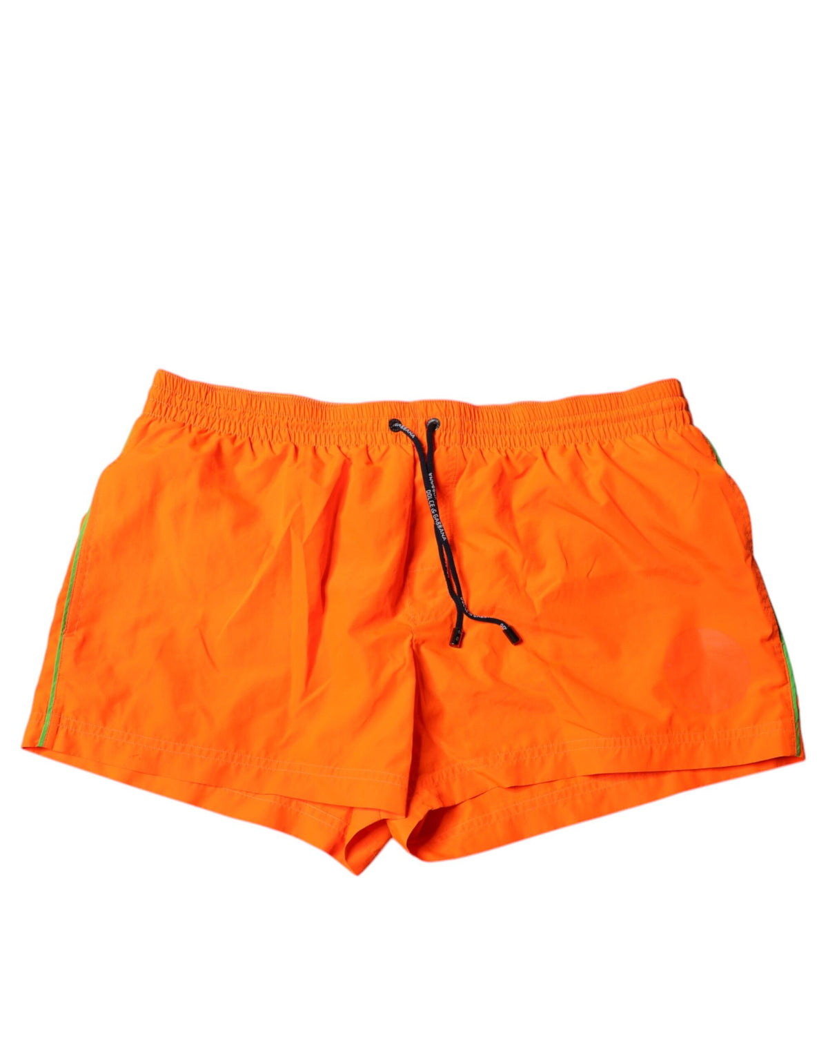 Dolce & Gabbana Orange Polyester Beachwear Shorts 2Pc Swimwear
