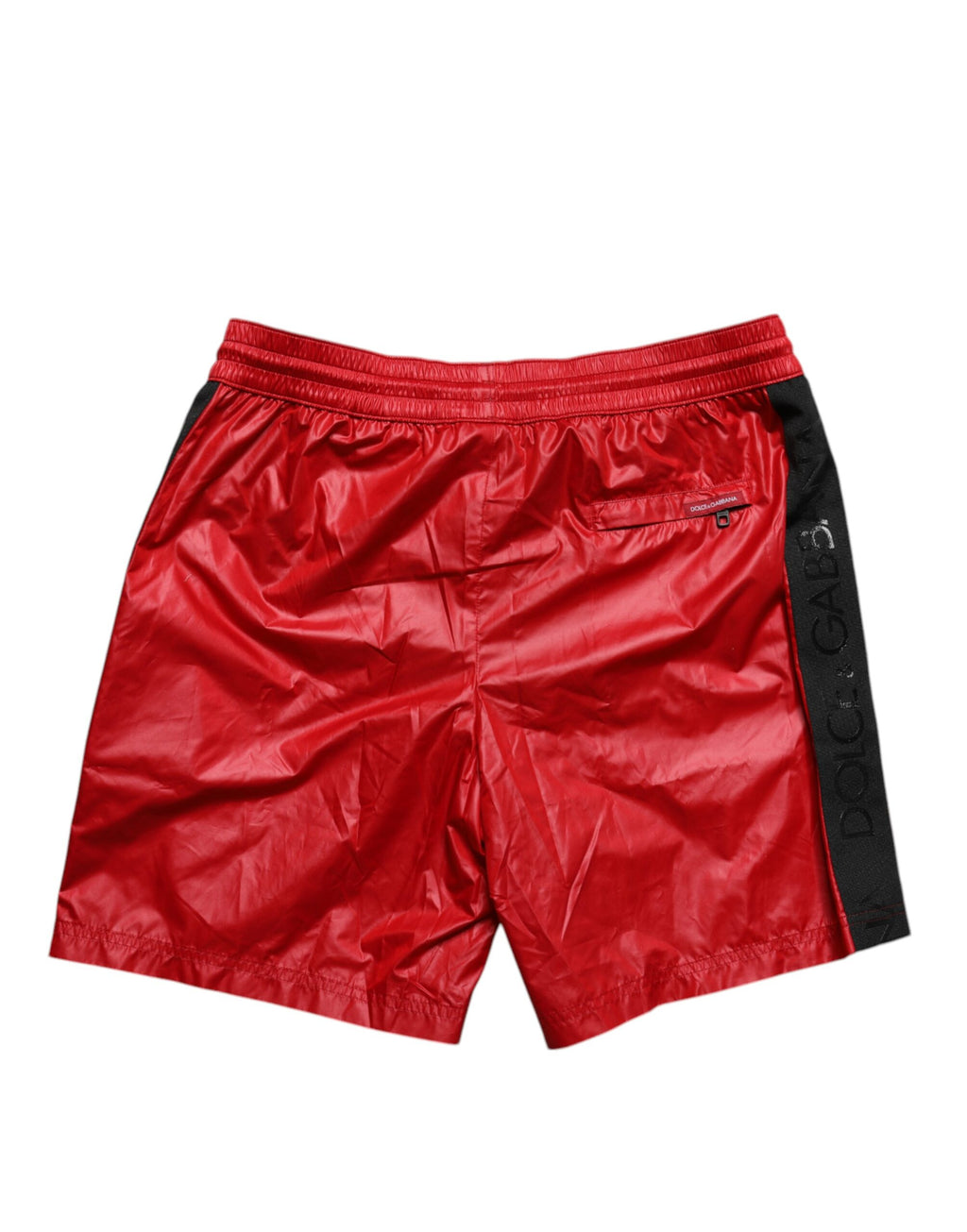 Röda polyester strandshorts 2-delade badkläder