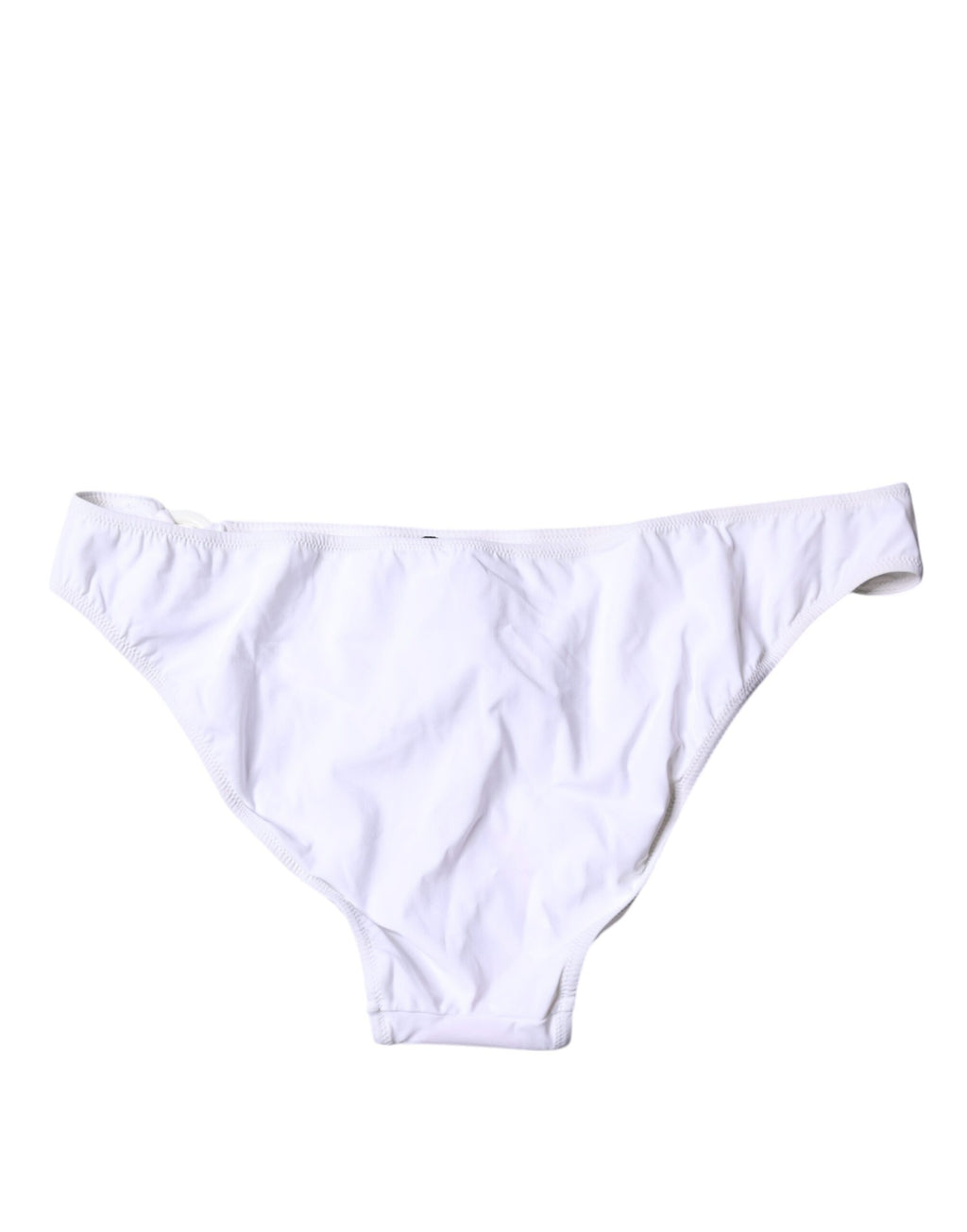 Hvit nylon strandtøy bikinibunn badetøy