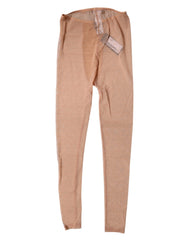 Dolce & Gabbana Nude Beige Logo Lace Lingerie Pants Underwear