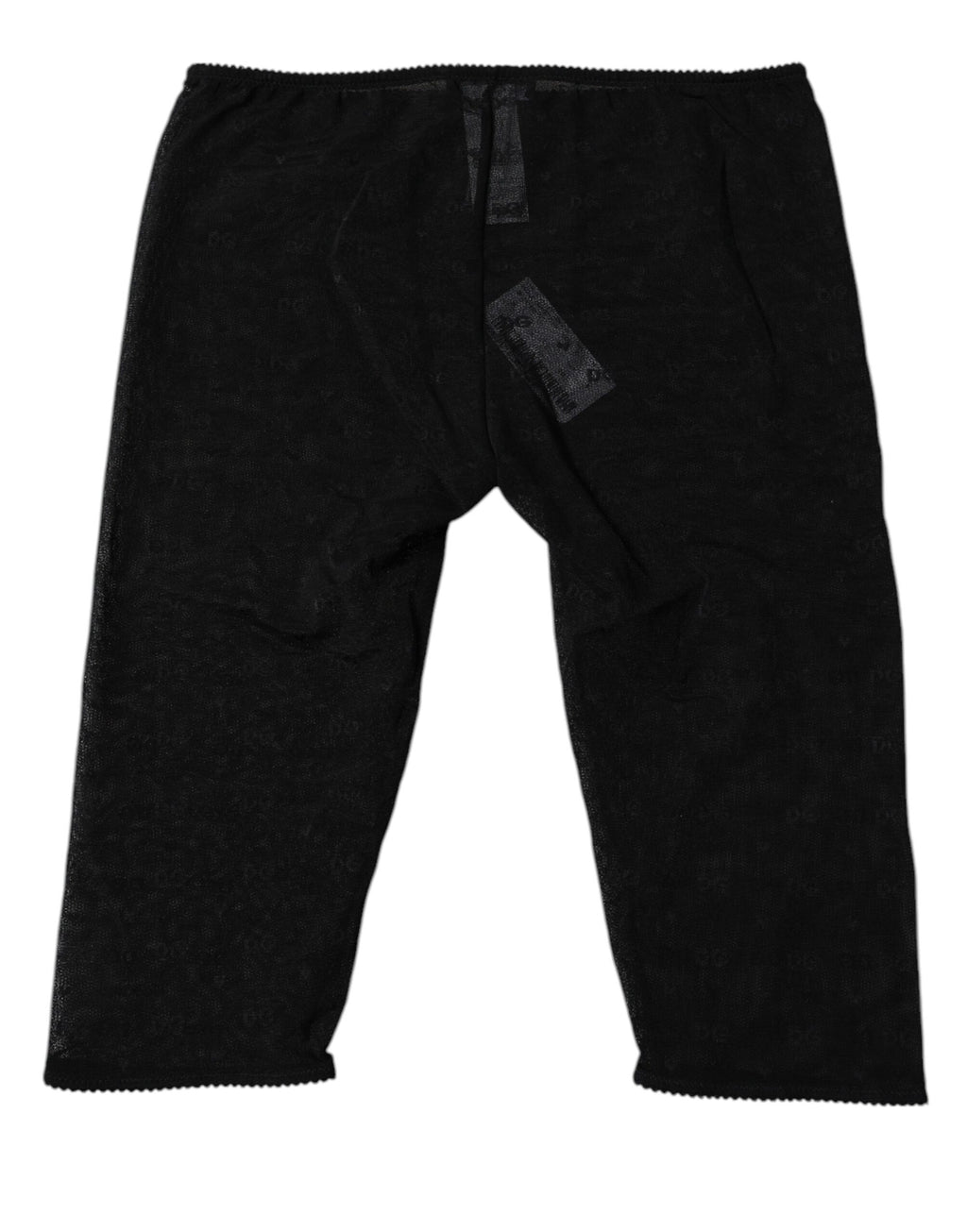 Svarta Logotyp Spetsunderkläder Beskurna Tight Underkläder