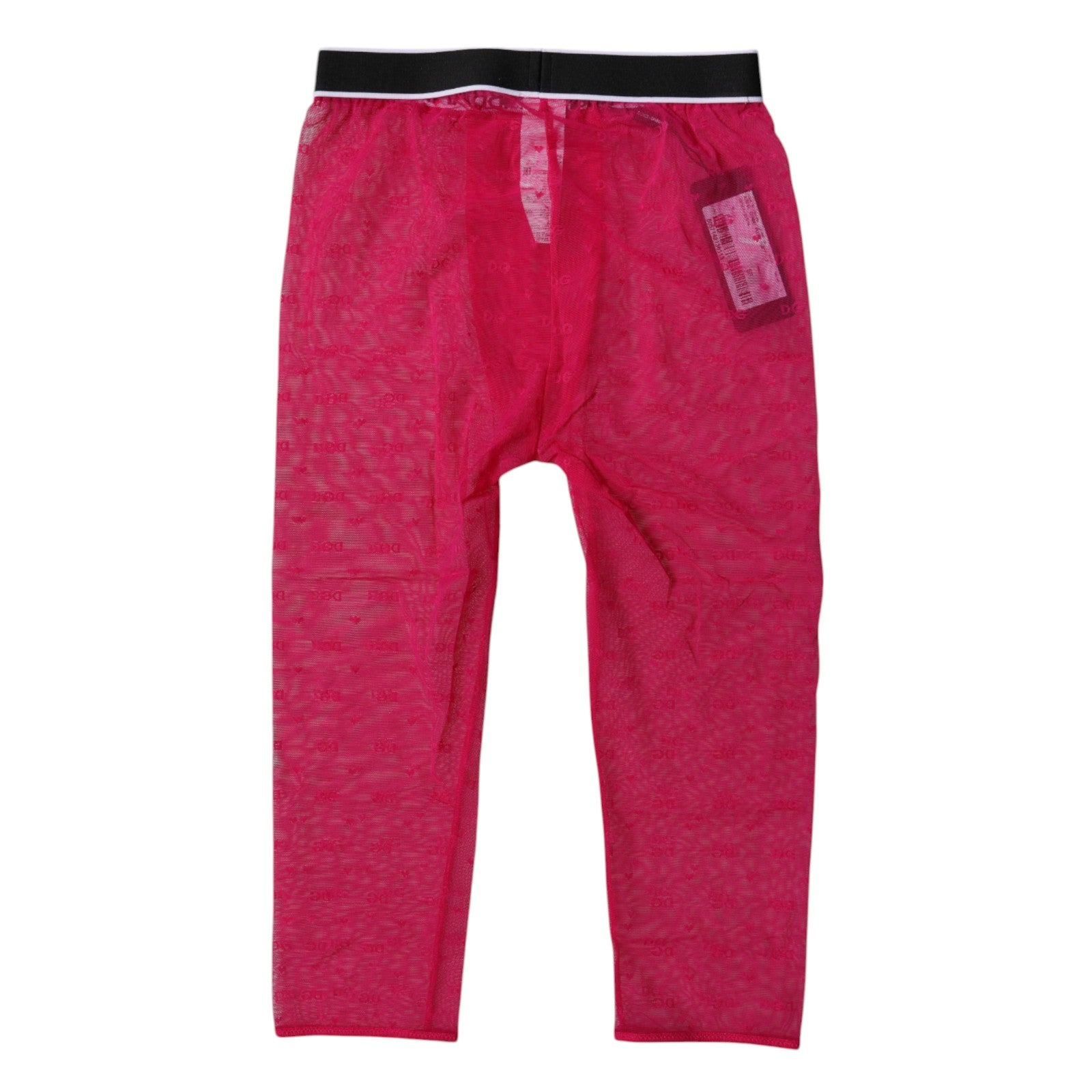 Fuchsia DG Logo Nylon Cropped Tights Underkläder