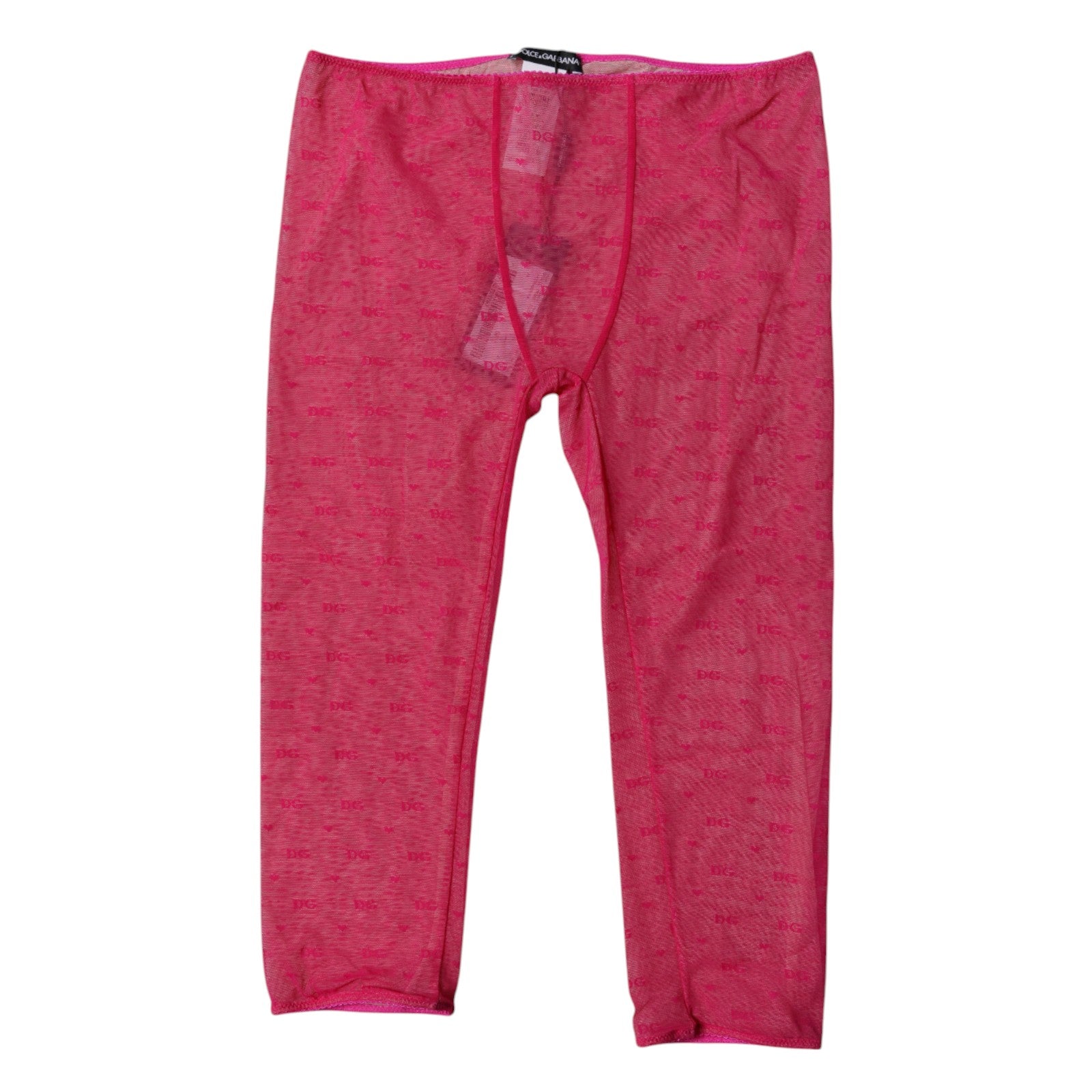 Fuchsia Logotyp Spetsunderkläder Beskurna Tight Underkläder