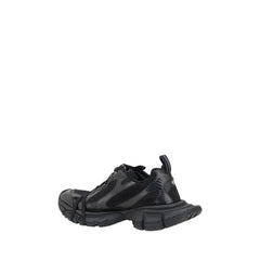 Balenciaga Black Rubber Athletic Sneakers