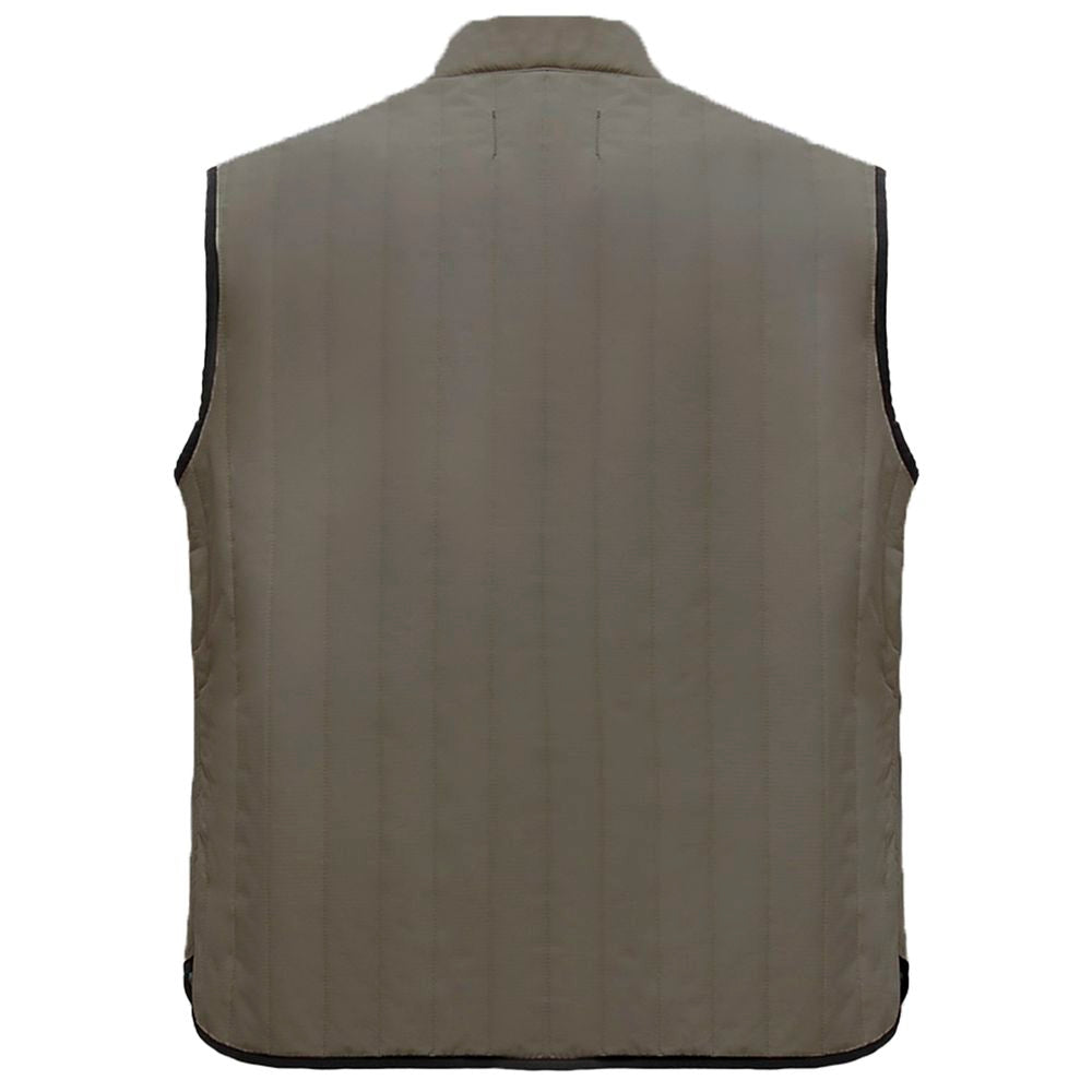 Grå polyester herrväst