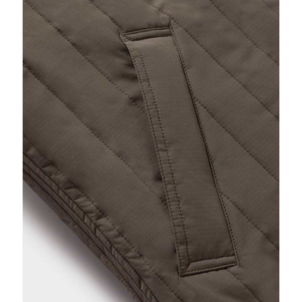 Grå polyester herrväst