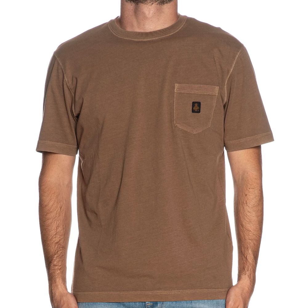 Refrigiwear brun bomulls-T-skjorte