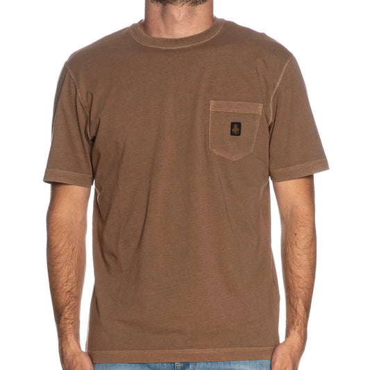 Refrigiwear brun bomulls-T-skjorte