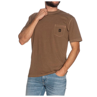 Refrigiwear brun bomulls-T-skjorte