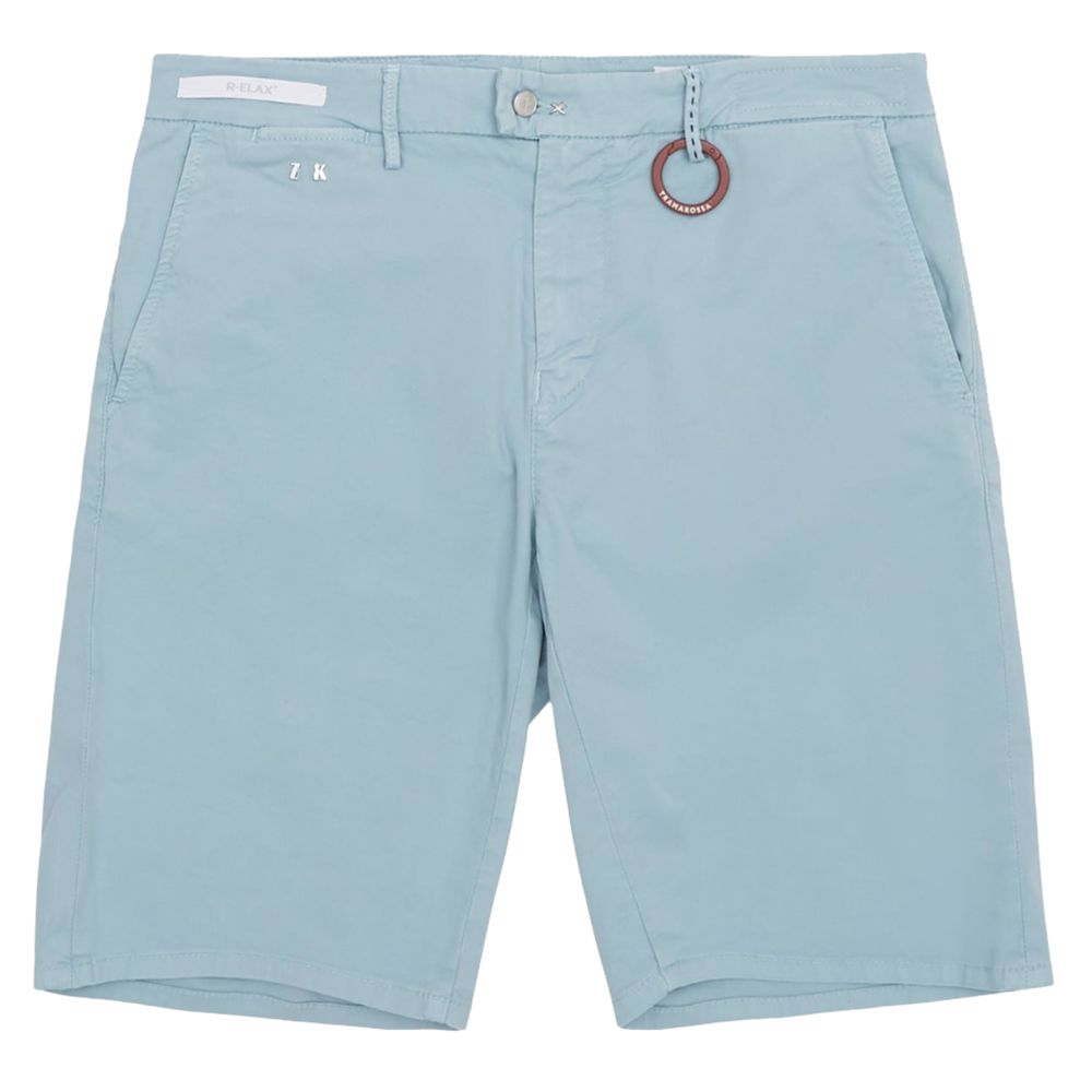 Ljusblå linne herrshorts