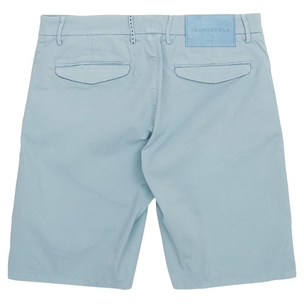 Ljusblå linne herrshorts