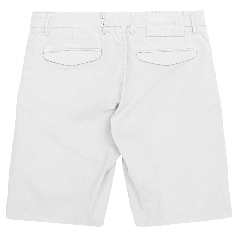 Vita linnekorta shorts