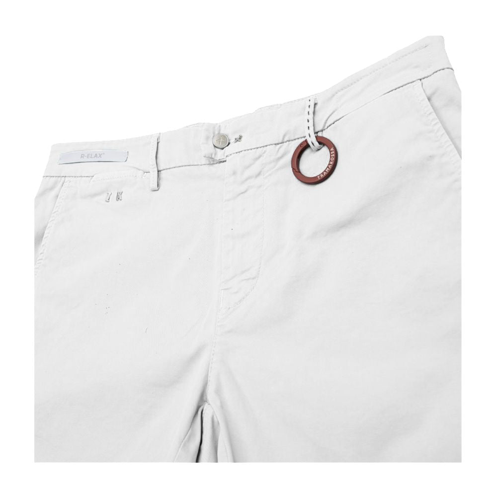 Vita linnekorta shorts