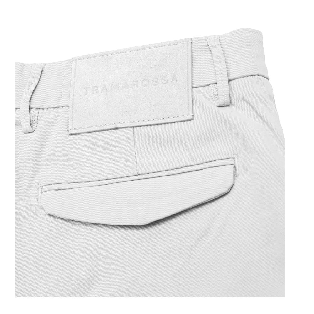 Vita linnekorta shorts
