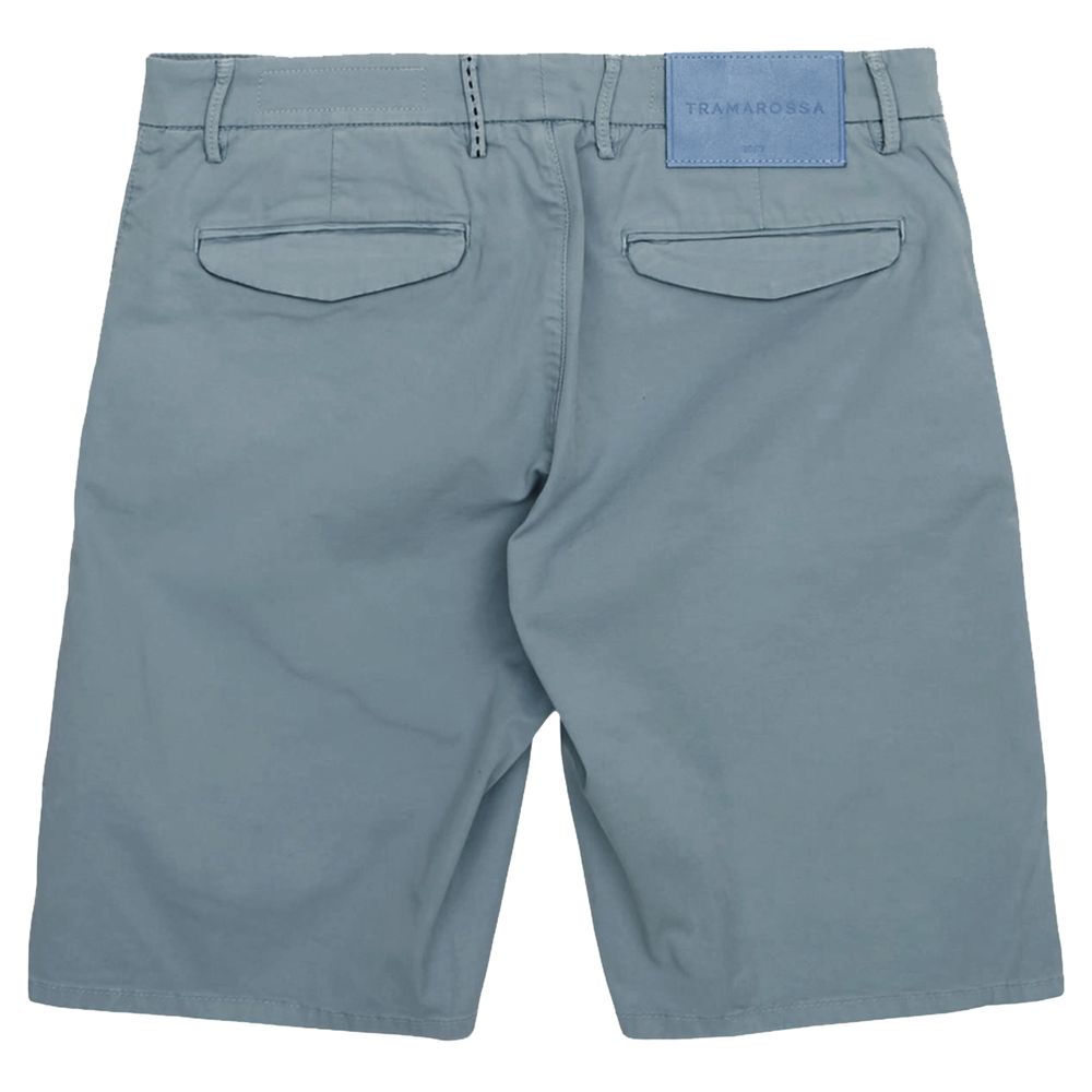 Ljusblå linne herrshorts
