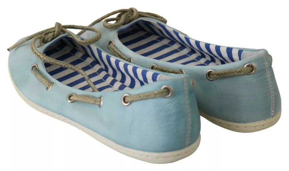 Minnesota Blå Stripe Flate Slip-On Sko