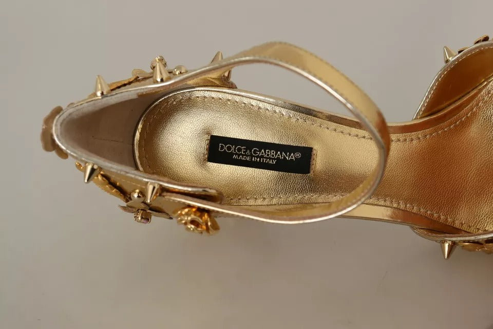 Gullnagler Vally Slingback Sandaler Sko