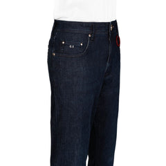Tramarossa Blue Cotton Men Jeans