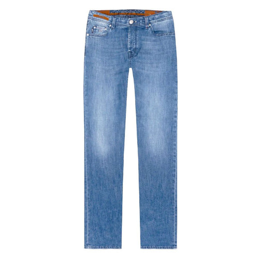 Tramarossa Blå Bomull Herrjeans