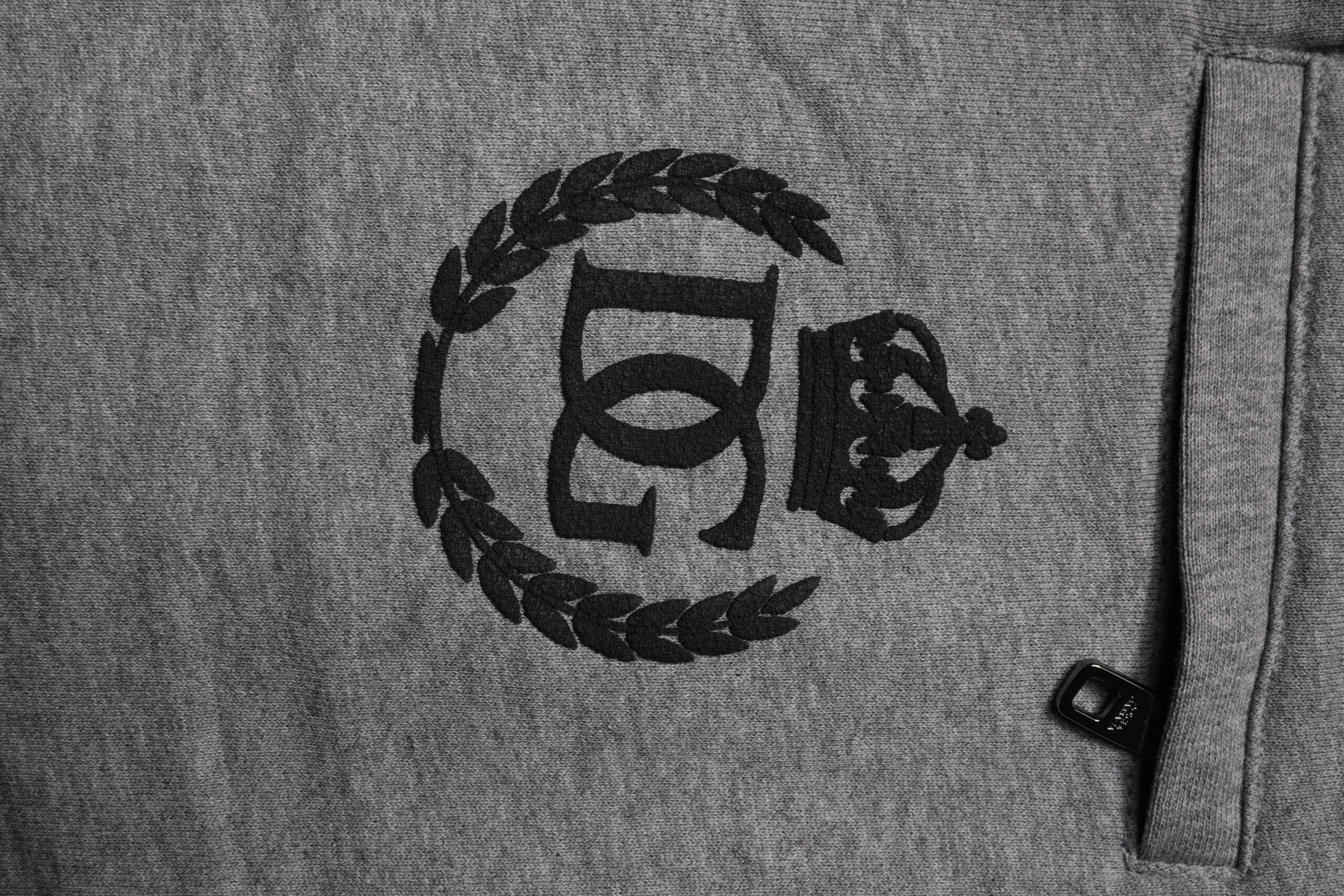 Dolce & Gabbana Gray Logo Cotton Jogger Men Sweatpants Pants