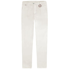Tramarossa White Cotton Men Jeans