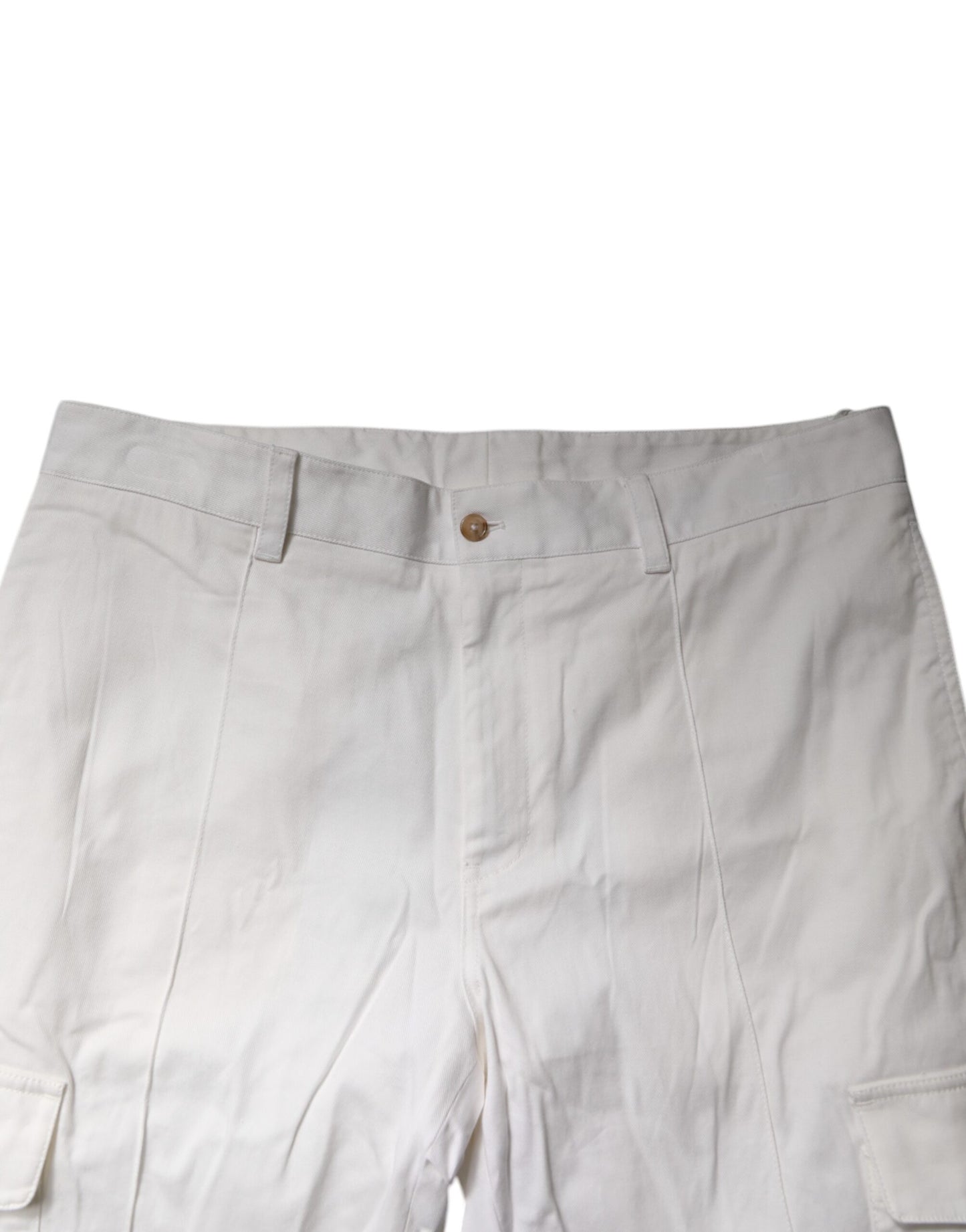 Dolce &amp; Gabbana Vita Bomull Jogger Cargo Skinny Byxor