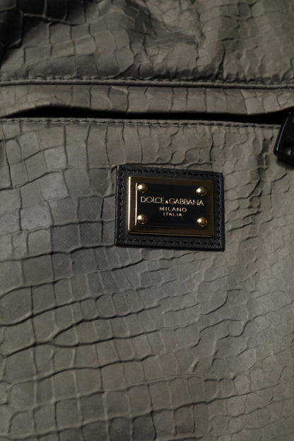 Dolce &amp; Gabbana Bruna Lammskinnsbyxor Herrbyxor