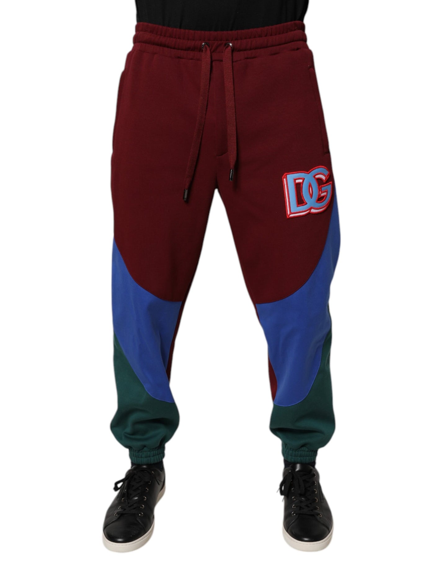 Dolce &amp; Gabbana Flerfargede Bomulls Herre Jogger Joggebukser