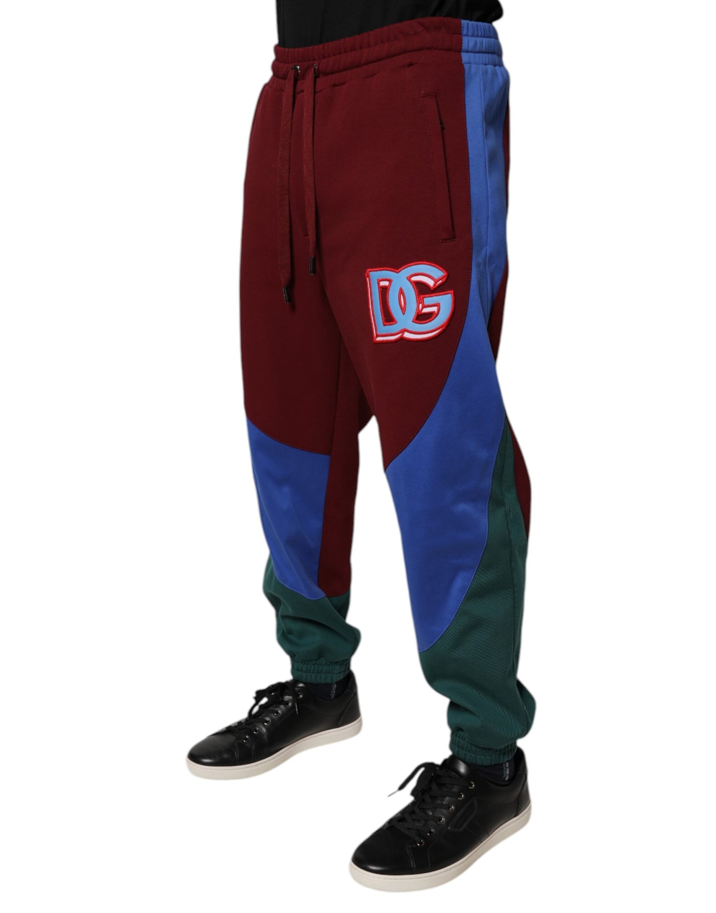 Dolce &amp; Gabbana Flerfargede Bomulls Herre Jogger Joggebukser