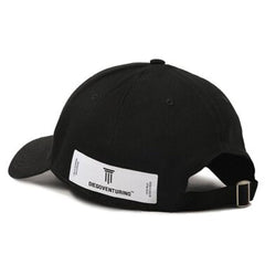 Diego Venturino Black Cotton Men Cap