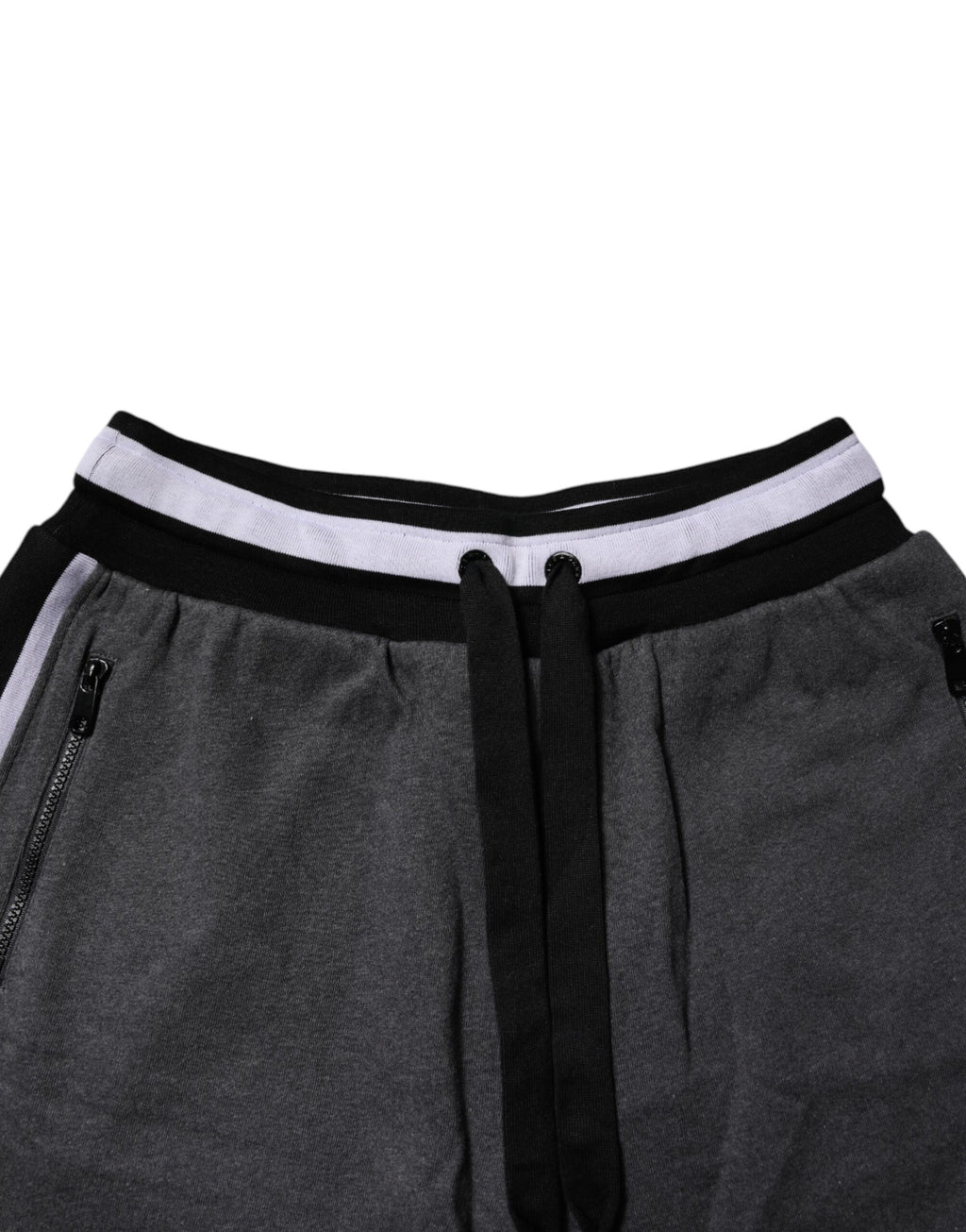 Mörkgrå bomullsbermudashorts