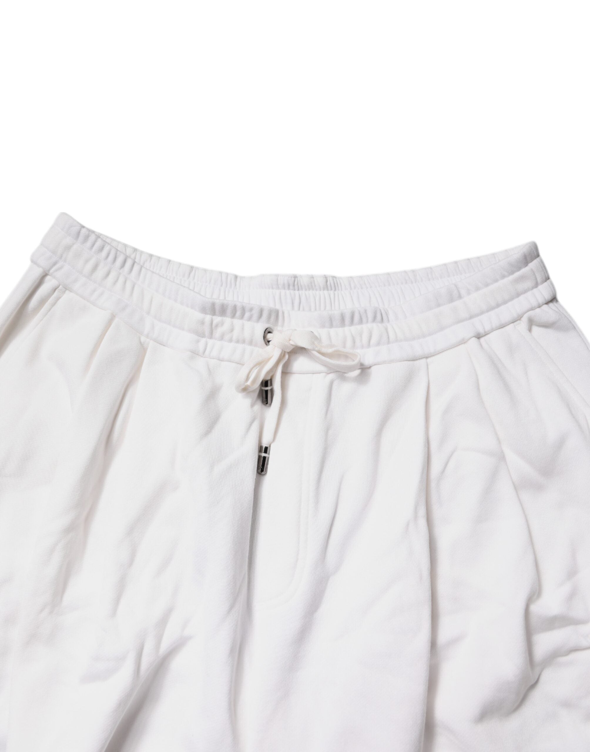 Vita bomulls cargo bermuda sweatshorts shorts