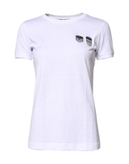 Dolce & Gabbana White #DGFamily Cotton Crew Neck T-shirt