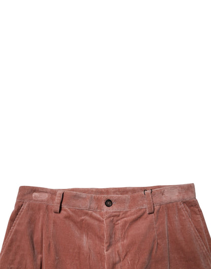 Dolce &amp; Gabbana Bruna Corduroy Bomull Cargo Herrjeans