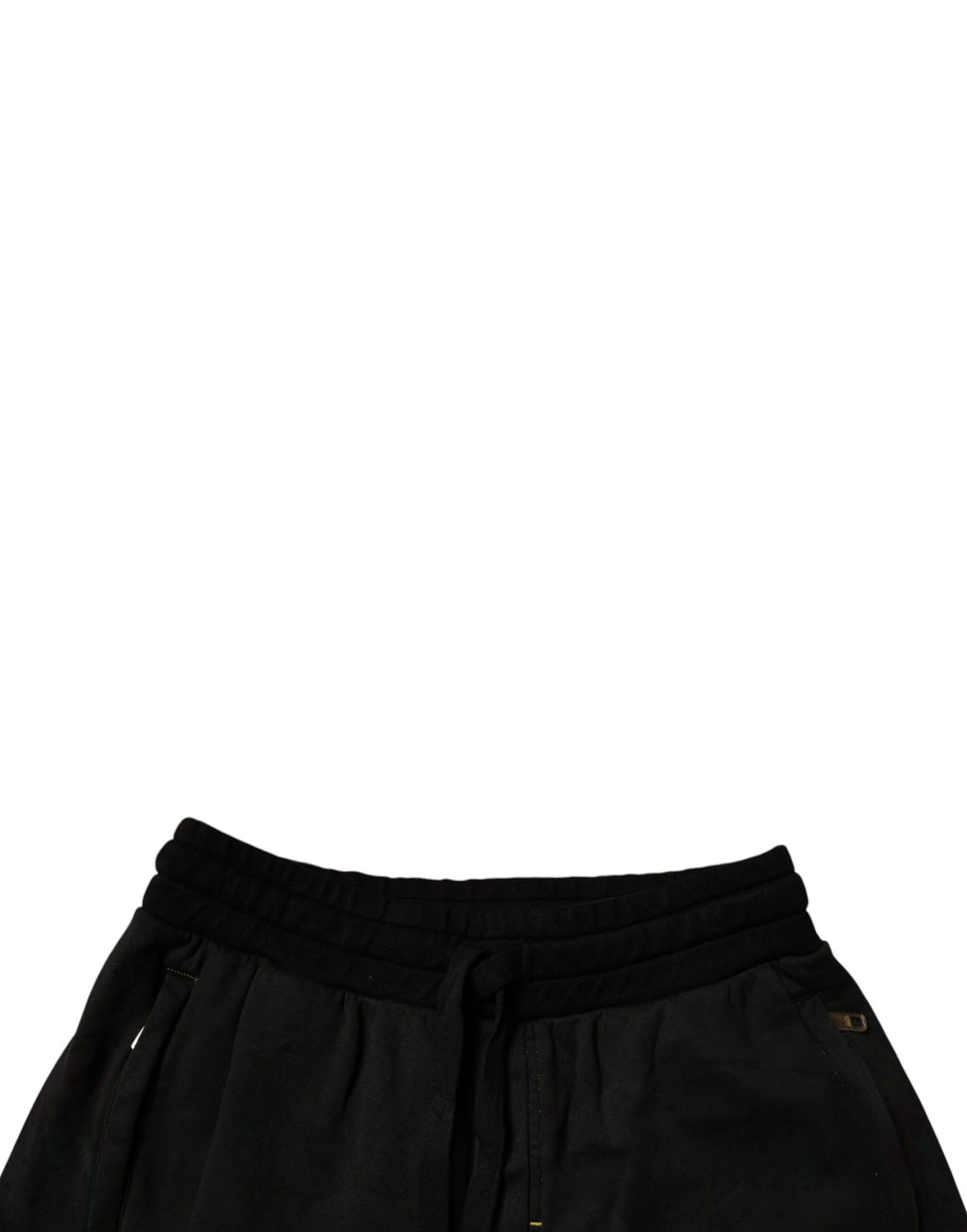 Svarta bomullsshorts för män Bermudashorts