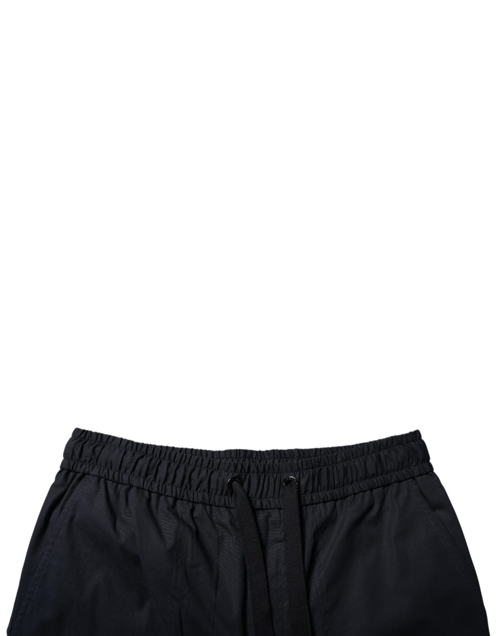 Svarta bomullsshorts för män Bermudashorts