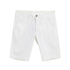 Dolce & Gabbana White Cotton Bermuda Shorts