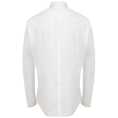 Dolce & Gabbana White Cotton Dress Shirt