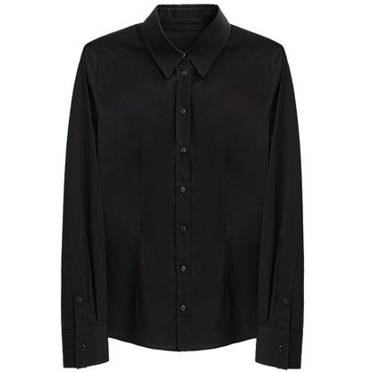 Dolce &amp; Gabbana svart bomullsskjorta