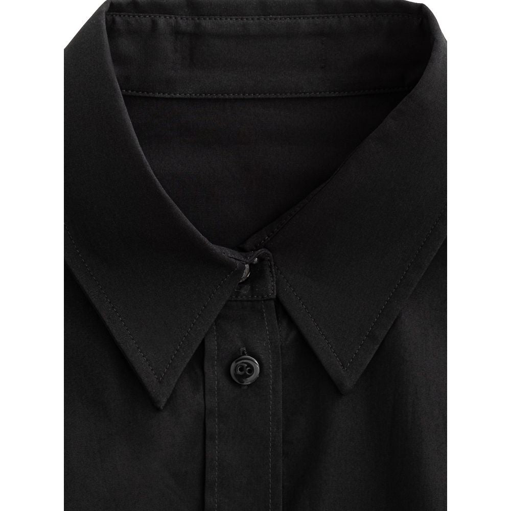 Dolce &amp; Gabbana svart bomullsskjorta