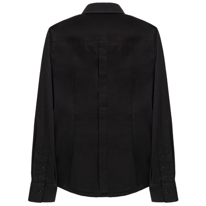 Dolce &amp; Gabbana svart bomullsskjorta