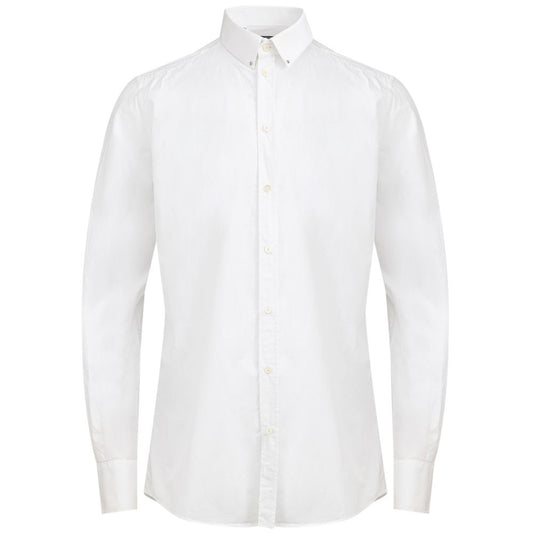 Dolce &amp; Gabbana Vit bomullsskjorta