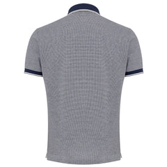 Canali Blue Cotton Polo Shirt