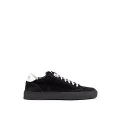P448 Black Suede Leather Athletic Sneakers