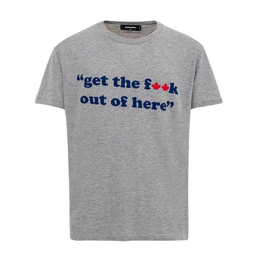 Dsquared² Grå Bomulls-T-shirt