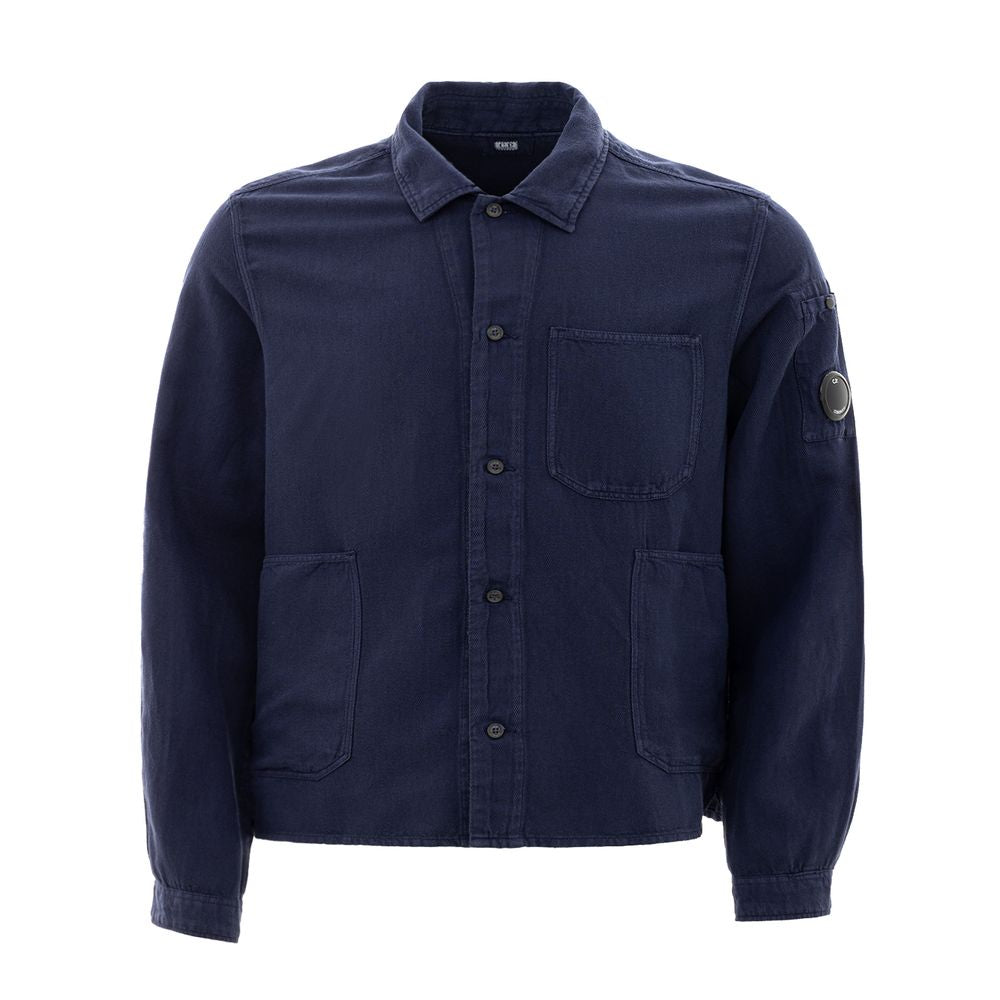 CP Company Blå bomullsdenim